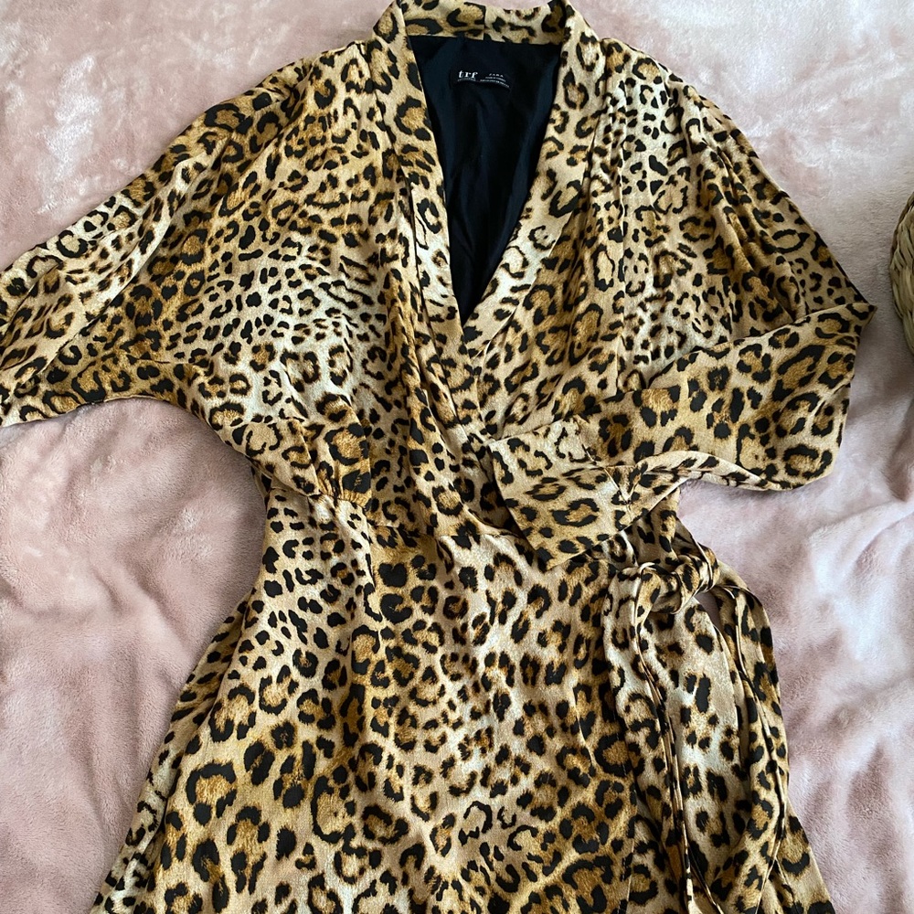 Leopard print jumpsuit